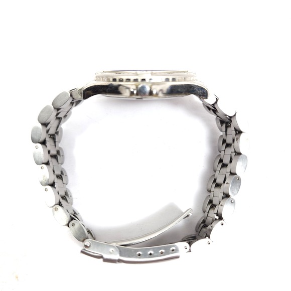 Fossil Blue Stainless Steel Diver Watch AM-3279 100 Meters/300 Ft New Battery - Picture 12 of 16